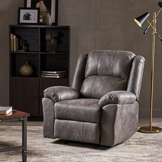 Nora Glider Recliner, Pillow Top Arms, Traditional